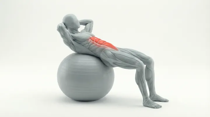 Abdominals Stretch Variation Four: the movement, targeting the Abs, using Bodyweight.