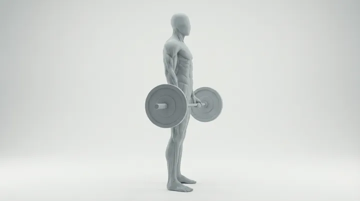Barbell Drag Curl: the movement, targeting the Biceps, using Barbell.