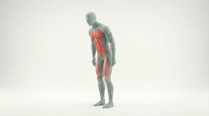 Burpee: Ausführung der Übung, Bauch als Zielmuskel, Eigengewicht.