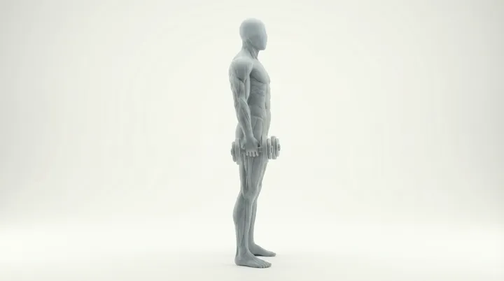 Dumbbell Spinal Jefferson Curl: the movement, targeting the Abs, using Dumbbell.