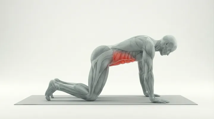Plank (Hände): Ausführung der Übung, Bauch als Zielmuskel, Eigengewicht.