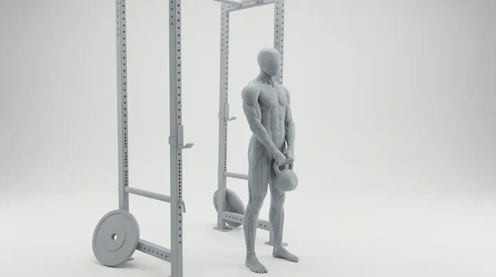 Kettlebell Spinal Jefferson Curl: the movement, targeting the Abs, using Kettlebell.