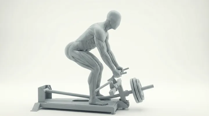 Machine Plate Loaded T Bar Row: the movement, targeting the Lats, using Machine.